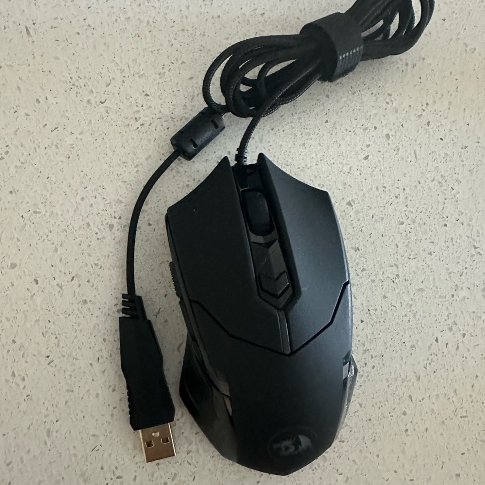 Redragon M612 Predator RGB Gaming Mouse, 8000 DPI Wired Optical Gamer Mouse